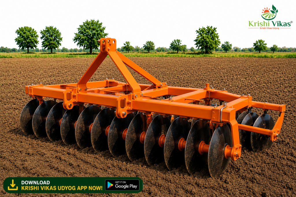 Modern Farming Implement: Disc Harrow