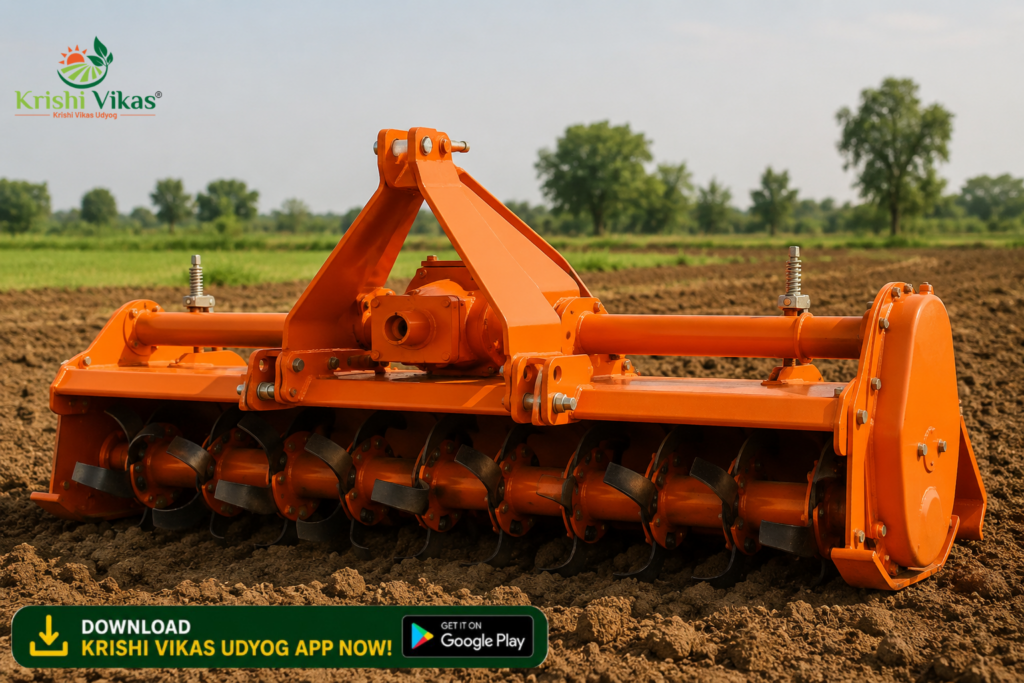 Modern Farming Implement: Rotavator