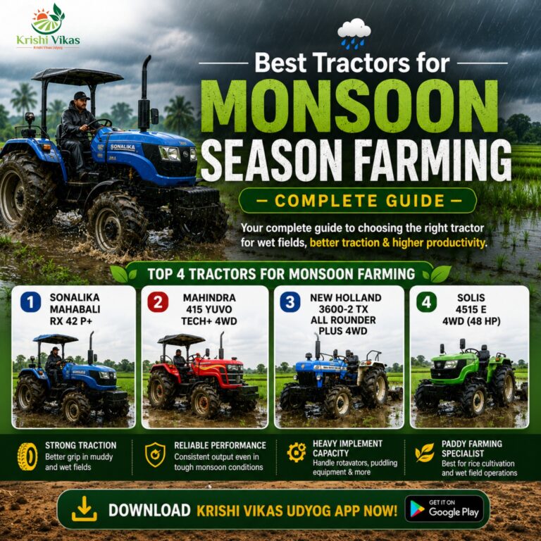 Best Monsoon Tractor Selection Guide