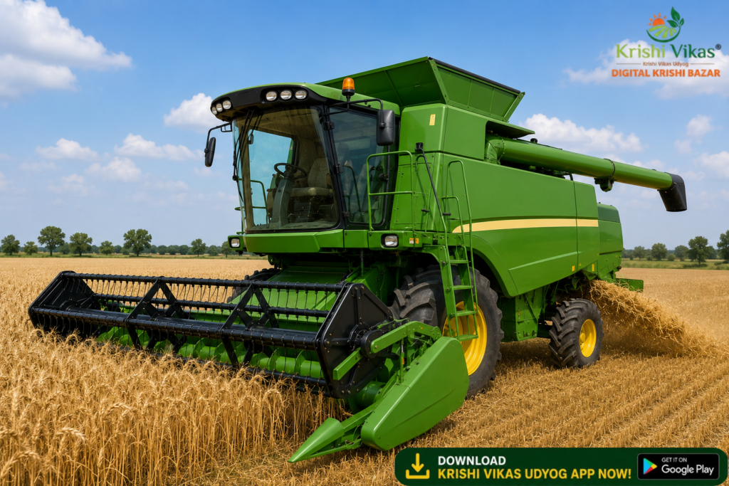 Modern Farming Implement:: Combine Harvester