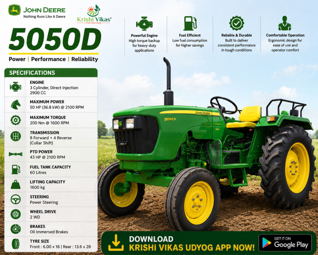 John Deere 5050D