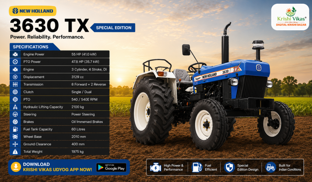 New Holland 3630 TX Special Edition
Best Tractors