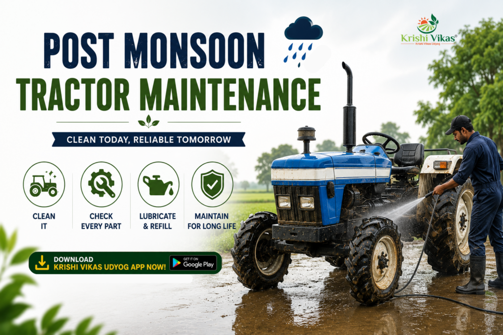 Post Monsoon Tractor Maintenance