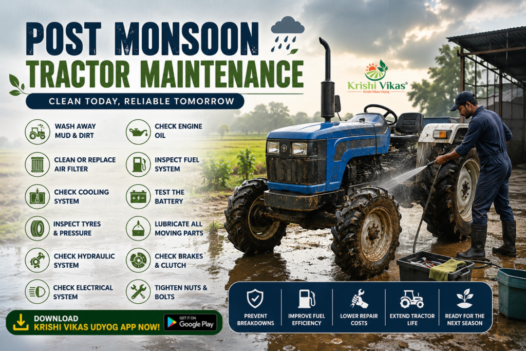 Post Monsoon Tractor Maintenance