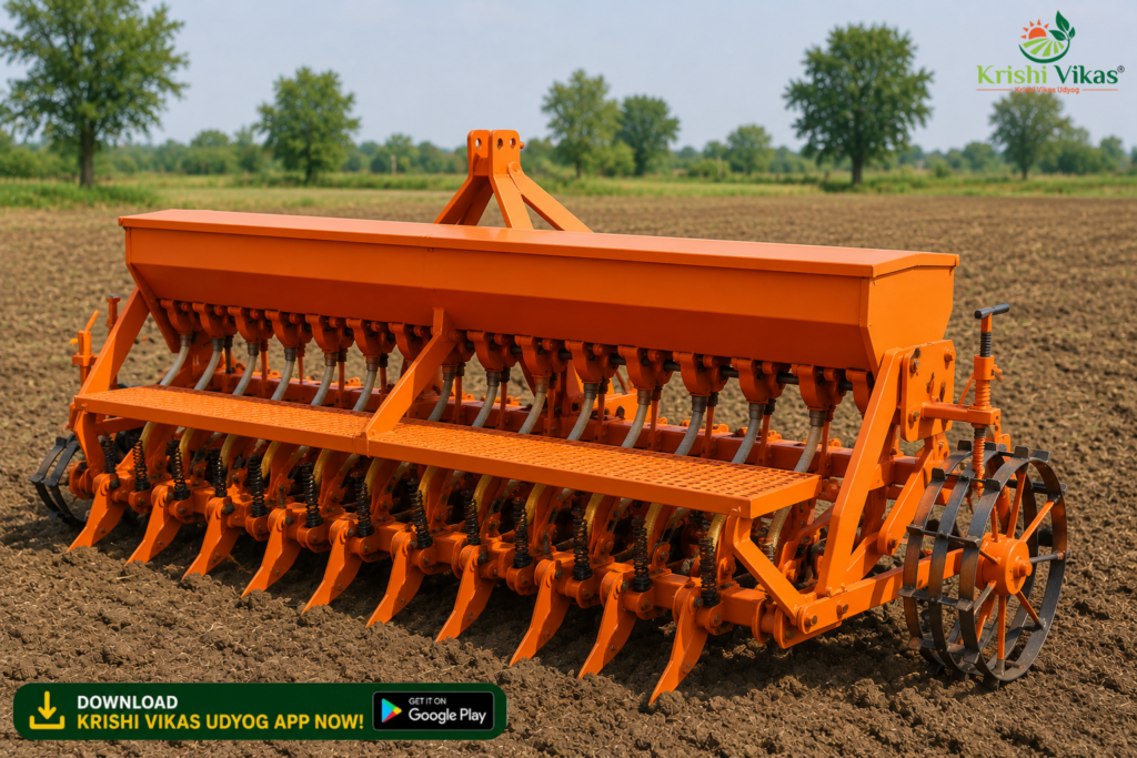 Modern Farming Implement: Seed Drill