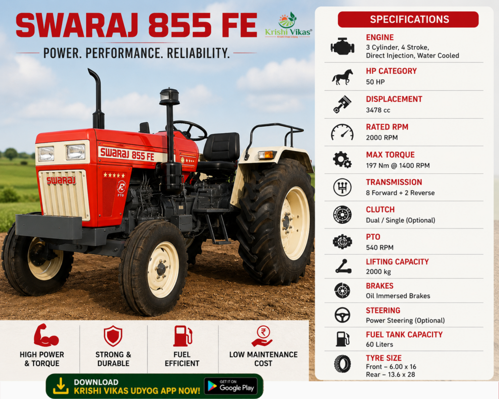 Swaraj 855 FE