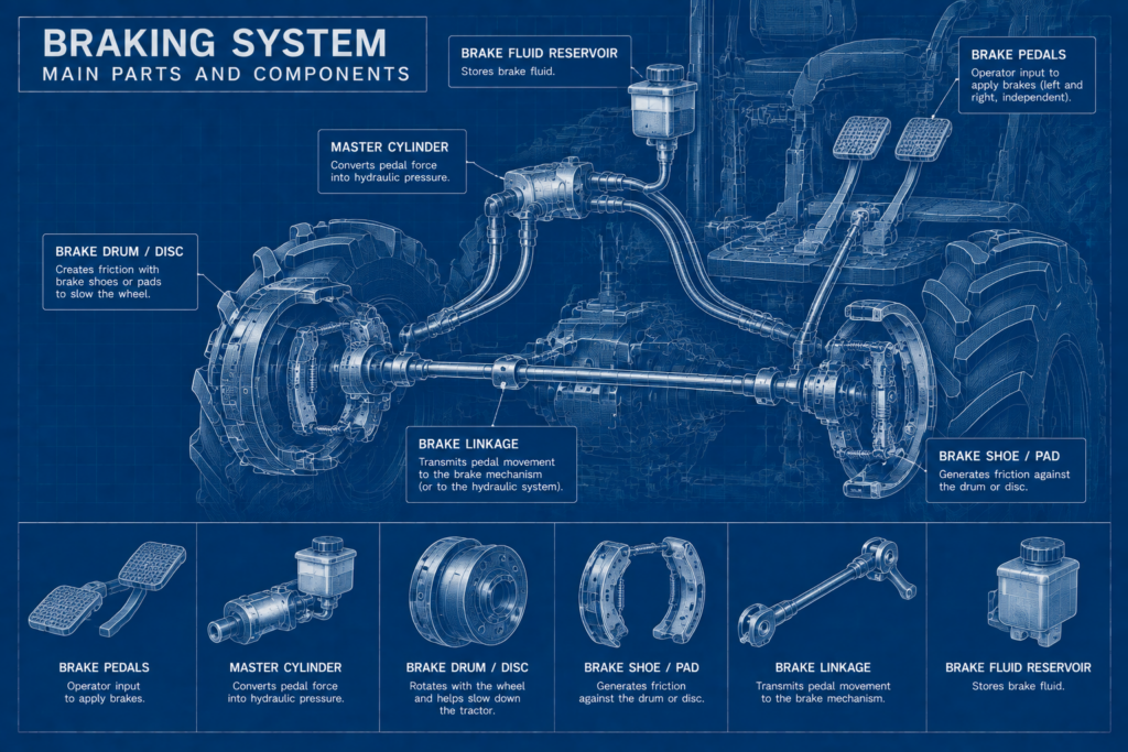Tractor Braking System