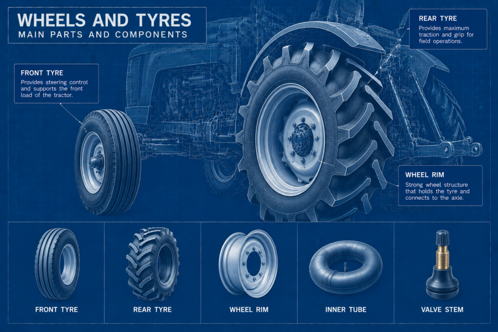 Tractor Wheels and Tyres