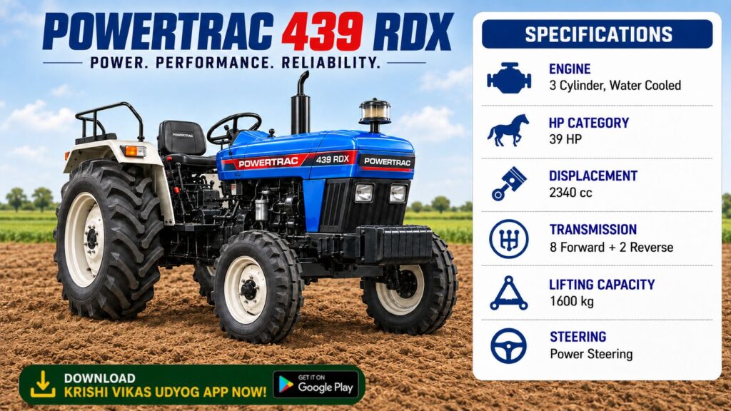Powertrac 439 rdx